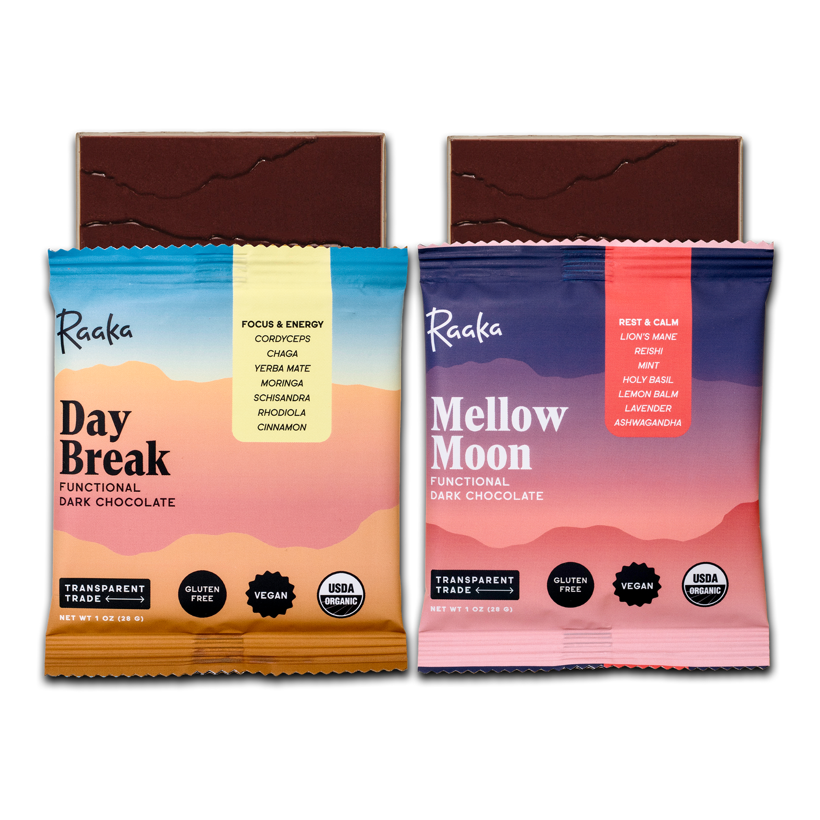 Functional Dark Chocolate Mixed Box of 10
